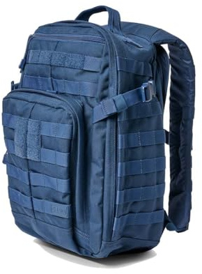 5.11 Zaino Tattico Rush 12 2.0-24L - 16 Scomparti - Comparto Laptop Imbottito - Sistema Molle - Compatibile Con Sacca Idratazione - Nylon 1050D Resistente