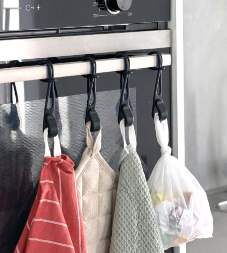 Stowey Home Hook – Diskhanddukshållare kök och handdukshängare (4 st)