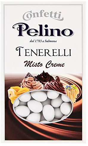 Confetti Pelino - Dragées Tenerelli - au Crèmes Assorties - 300 gr