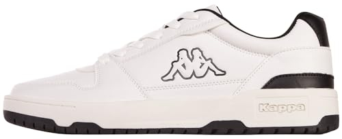 Kappa CODA Low Unisex Sneaker, Weiß, 40 EU