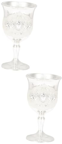 Cabilock 2 Piezas copa whisky decoración vintage home decor Taza café vintage copas vino decorativas vasos whisky copa vino fiesta taza café personalizada pies altos