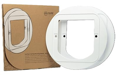 Sure Petcare SureFlap Mounting Adaptor - For Microchip Cat Flap, Connect & DualScan, White