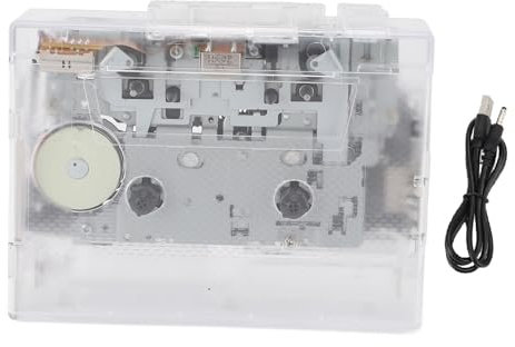 Masyrt Portable Cassette Player y Grabador de Cinta con Bluetooth, Radio FM, USB, Jack de Auriculares y Cassette a MP3 Conversión de Características