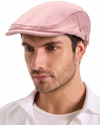 ZLYC Summer Ivy Casquette Plate en Coton pour Homme