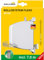 Schellenberg Rolladenwickler FLEXO Mini weiß, klappbar offen, für Rollladen, Lochabstand 15 cm bis 16,5 cm, 180° drehbar 50146