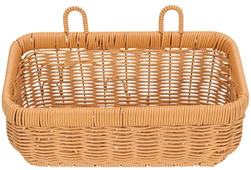 PATKAW 11x5 Hängende Obstkörbe Für Die Küche Hängende Wand Gemüsekörbe Knoblauch Halter Kartoffel Zwiebel Lagerkorb Für Speisekammer Küche Garten 28X16cm