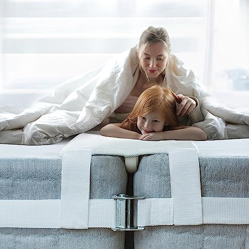 Johnear Bed Bridge Connector Twin to King Bed Converter kit - Split King Gap Filler for Adjustable Bed - Twin and Twin XL Bed Adjustable Mattress Connector for Bed to Make King - Mattress Bridge