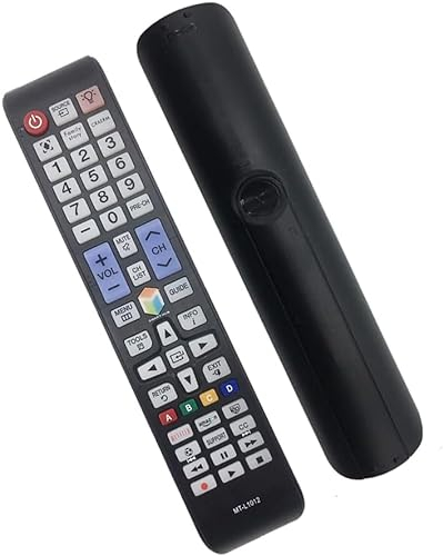 Télécommande de rechange Samsung avec boutons rétroéclairés - Compatible tous téléviseurs Samsung Smart LCD LED HD - Aucune configuration