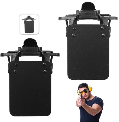 Klaimbmo 2 Packungen Shooting Glasses Patch schießbrille sportschützen schießbrille für Brille Internationaler Standard Sportschützenbrille für Brille Shooting Blinders Zielhilfe