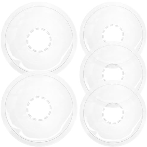 Homoyoyo Lot de 5 protections de volant d'inertie de vélo en plastique résistant à l'usure - Gomme légère - 13,5 x 13,5 cm - Protection de chaîne stable pour VTT et vélo de route