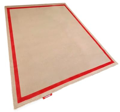 Mini Tapiz de Gimnasia Rítmica para Niñas – Antideslizante, Suave, Ligero y Resistente – Colchoneta de Entrenamiento en Varias Medidas para Casa, Escuela o Club (Rojo, 2x1,5)