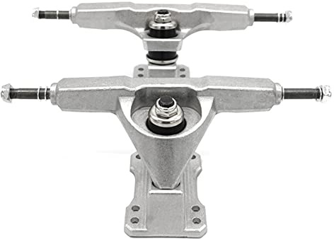 NONDK Surf Skate Trucks 6,25- Surf Skate Board Trucks Surfskate Skate Board Trucks Longboard Truck Silver