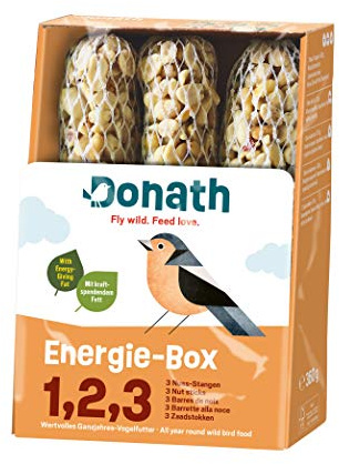 Donath Boîte à Énergie 1,2,3 Oiseaux Sauvages Nourriture 360 g