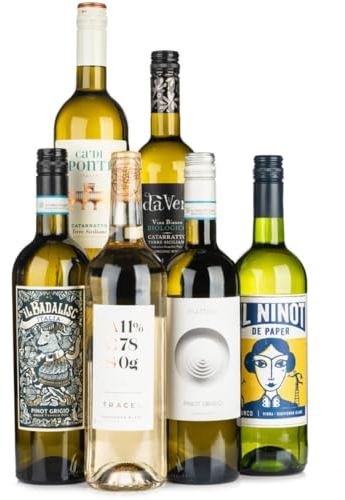 Lifestyle White Wine Case of 6 x 750ml - Award Winning, Naturally Made, Lower Calorie, Sugar Free Wine - White Wine