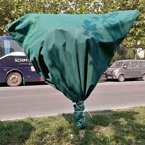 EPASHA Pflanzenvlies-Frostschutzhülle, Pflanzen-Kühlbeutel, Pflanzenvlies-Frostschutz for Bäume, Sträucher, Pflanzen (Größe: 1,5 x 2 m)