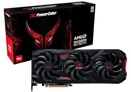 Powercolor Red Devil AMD Radeon RX 9070 16GB GDDR6 Graphics Card