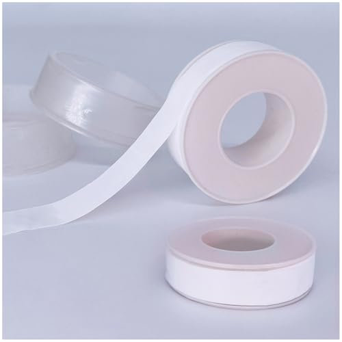 AIOUNIYA Nastro di tenuta in teflon, 2 rotoli, 13 metri, 1,2 cm, impermeabile, resistente al calore, bianco