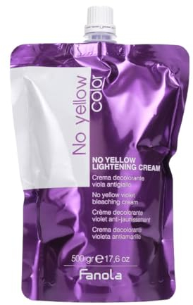 Fanola No Yellow Crema Decolorante Viola Antigiallo 500gr