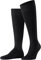 FALKE Herren Kniestrümpfe Energizing Cotton M Kh Baumwolle mit Kompression 1 Paar, Schwarz Black 3000, 43-44