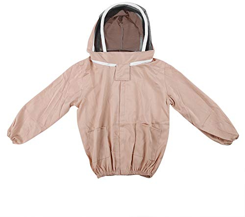 Restokki Imkeranzug Imkerjacke Schutzanzug, Bienen Kostüm Schutzkleidung, Outdoor Imkerei Schleieranzug Jacken Outfit, Umfassender Schutz Für Hinterhof Profi Anfänger Imker