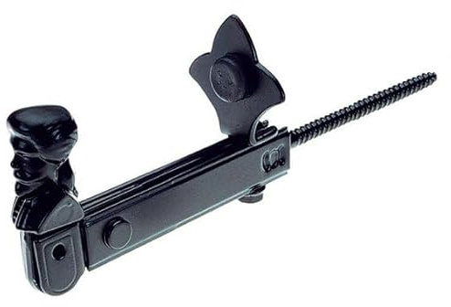 Fermapersiane Per Anta Esterna – Strumento per Bloccare Persiane, Accessorio Persiane, Blocca Persiane e Infissi – Facile da Installare e Resistente (Fiore)