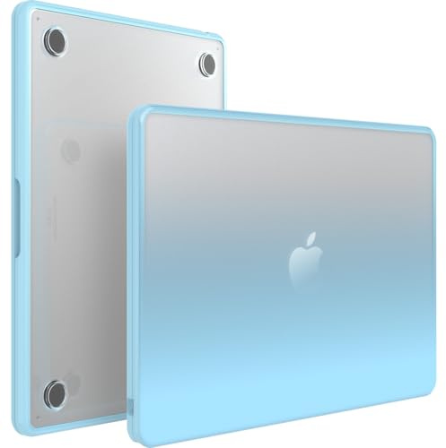 OtterBox MacBook Hülle für Apple MacBook Air 13 M2 & M3 2024, stoßfest, sturzsicher, Ultra-dünn, schützende dünne Hülle, Getestet nach Militärstandard, Blau