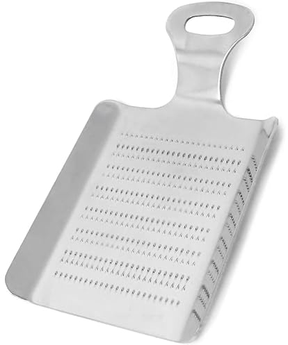 GOOD STUFF Grattugia per Spezie da 11 cm in Acciaio - Ideale per Aglio, Zenzero e Spezie - Pratica e Resistente - Perfetta in ogni Cucina