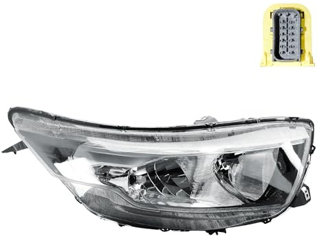 LONGLING Faro anteriore Faretto Anteriore Destro con Motore e Connettore Quadrato per Iveco Daily VI 2019-2025