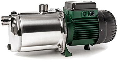 DAB EuroInox 30/50 M Gartenpumpe - 4.800 L/Std. - 880W - Förderhöhe 42 m - Rostfreier Stahl - Geräuscharm - Bewässerungspumpe