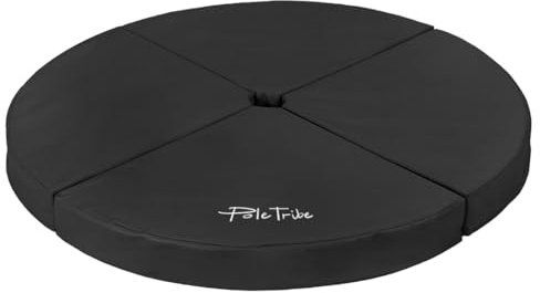 Pole Dance Mats, 3.6 thick, 5ft wide Pole Crash Mats, Specialized Fall Safety Padding Made by Pole Tribe (Black, 3.6 inch thick 5ft wide)