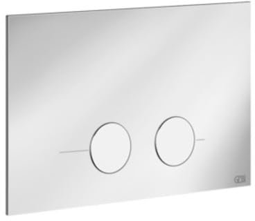 Placas de accionamiento Gessi 316 para Geberit Sigma, 54611735, Color: cromado
