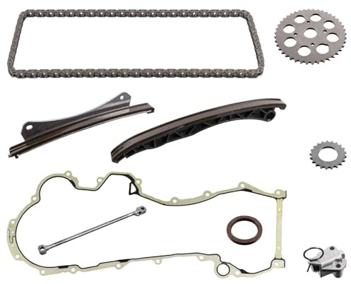 FEBI BILSTEIN Kit catena distribuzione 176049 Compatibile con: ALFA ROMEO MITO, CHEVROLET AVEO Schrägheck, AVEO Stufenheck, CITROËN NEMO Großraumlimousine, NEMO Kasten/Großraumlimousine, FIAT 500