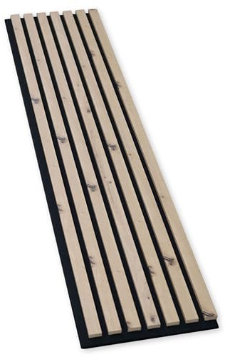 Stella Trading 4er Set Wandpaneele in Artisan Eiche Optik FSC-Zertifiziert - Moderne Akustikpaneele für eine außergewöhnliche Raumgestaltung - 31 x 133 x 2 cm (B/H/T)