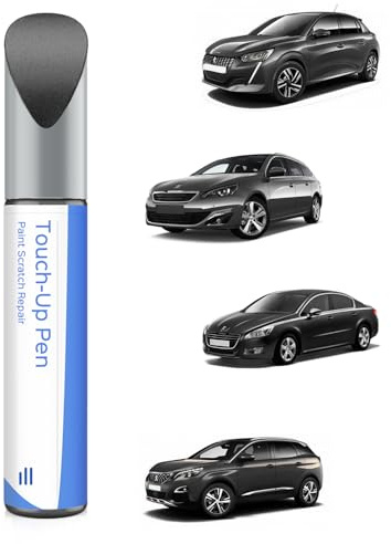 EVL Gris Platinium Vernice ritocco per Peugeot Accordanza esatta – Riparazione di graffi e scheggiature