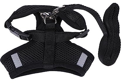 HAPINARY Brustgeschirr Für Hunde Verstellbare Katzenweste Hundesicherheitsgurt Haustierbedarf Atmungsaktiv Kleine Hunde Welpen Katzen