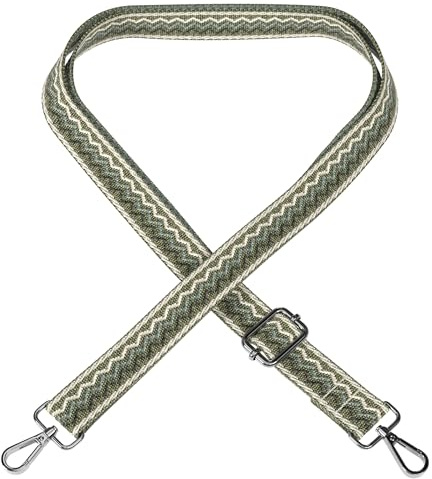 EAZY CASE - Correa de bolsillo ajustable, correa de hombro de repuesto para bolsos, correas de hombro para hombre y mujer, correa delgada para bolsos y bolsas, cinta de bolsillo DIY