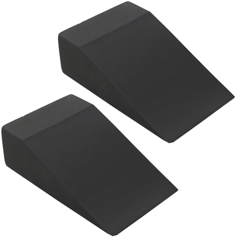 2 Pcs Bloque Yoga Blocks, Cuñas de Yogas, Ladrillo Yoga de Espuma EVA, cuñas para sentadillas, Bloques de Yogas Antideslizantes para Pilates Meditación Fitness Entrenamiento (24 x 7,5 x 15 cm)