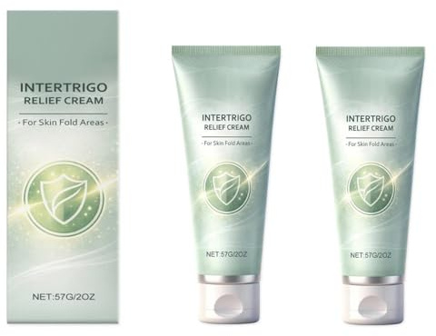 Intertrigo Treatment for Women, Skin Fold Care Cream with Zinc Oxide, Reduces Friction and Soothes Irritation for Sensitive Area Comfort (2Pcs)