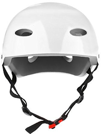 SGerste acqua sport kayak canoe skate casco – 3 taglie disponibili: bambini, giovani, adulti – tutte le misure a scelta bianco, M