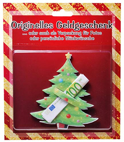 Udo Schmidt Tannenbaum Weihnachtsbaum Filz für z.B. Geldgeschenk, ca. 11,5 x 10 cm