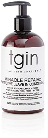 tgin Miracle Repair Protective Leave In Conditioner For Natural, Dry, Curly Hair - 13 Oz