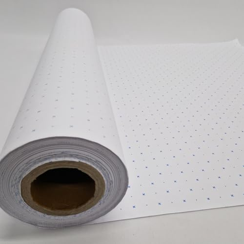 Pattern Dressmaking Paper Premium 60gsm | 150 Metres | 36/91cm | Spot/Dot & Cross