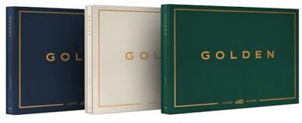 [Set] BTS JUNGKOOK GOLDEN 1st Solo Album 3 Ver Set