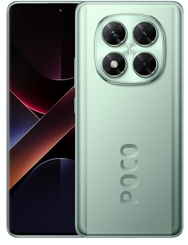 XIAOMI Poco X7 Smartphone 8+256GB, 45 W Turbo Ricarica, 1,5K 120Hz AMOLED CrystalRes Schermo Curvo, Fotocamera Principale Da 50 MP Con OIS Antipolvere, IP68, Batteria Grande 5110mAh - Verde