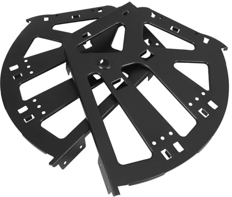 KONTONTY 2piezas Herrajes para Zapateros Plegables De Tres Bisagras De Hierro Resistentes para Ensamblaje De Cajón De Zapatos Reemplazo De Bisagras para Muebles