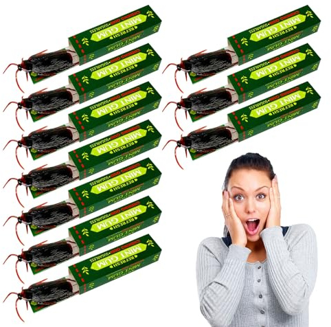 Chicle Broma - 10 Unidades Juguetes Broma Cucaracha - Realista SustoS para Oficina Halloween Cumpleaños Niños Adultos Día de los Inocentes