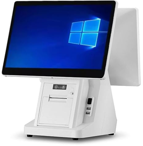 LMYYDES Caisse enregistreuse avec écran Tactile de 15,6 Pouces, imprimante Thermique intégrée et Logiciel de Point de Vente.