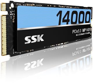 SSK 1TB Internal M.2 NVMe SSD 2280 PCIe Gen5 up to 14000MB/s Internal SSD