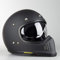 Shoei Integralhelm EX-ZERO schwarz matt Retro Fiberglas mit Doppel-D Verschluss, XXL 63/64