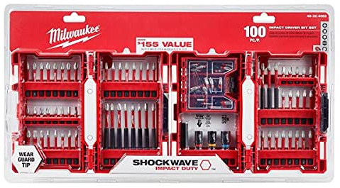 Milwaukee Shockwave Impact Driver Bit Set (100 Piece) 48-32-4083